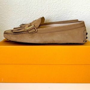 TOD’S Suede Loafers Size 9